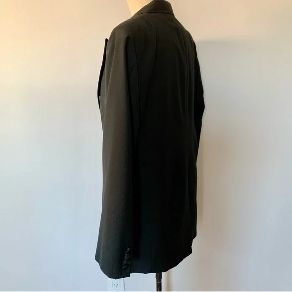 Christian Dior Monsieur Black Evening Jacket Satin Lapels - Picture 4 of 12
